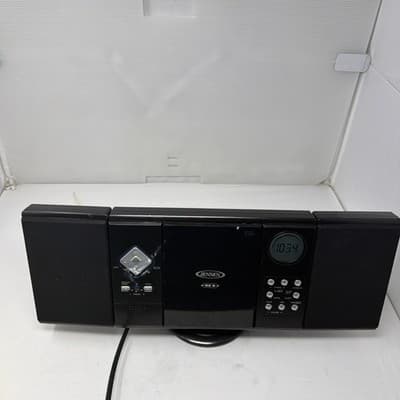 Jensen JMC-180 Wall Mountable CD Player AM/FM Radio Stereo System Black TESTED - Thumbnail 3