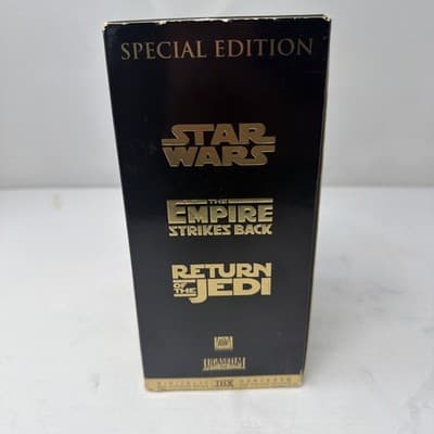 Star Wars Trilogy (VHS, 1997, Special Edition) Very Good Condition (A20) - Image 1