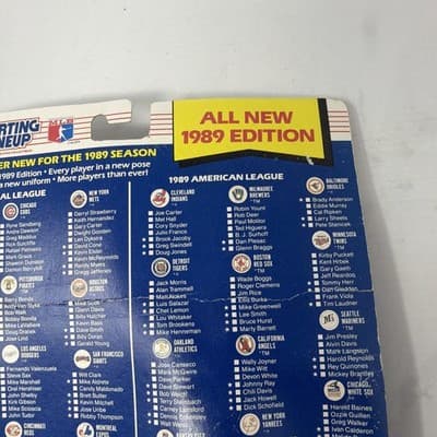 1989 GREGG JEFFERIES NY Mets Starting Lineup MLB Baseball NIP (A3) - Thumbnail 6