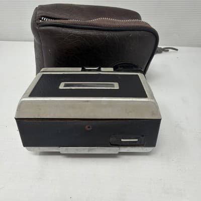 Vintage 1960s Kodak Instamatic 400 Camera Rare Spring Motor Drive Untested (A11) - Thumbnail 5