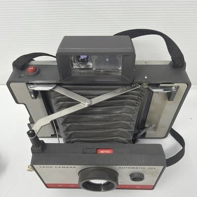 VINTAGE POLAROID LAND CAMERA AUTOMATIC 104 (A9) - Thumbnail 4