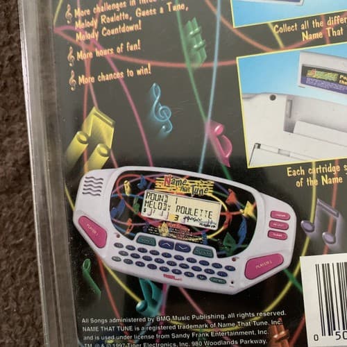 Tiger Electronics Name that Tune Song Cartridge - Thumbnail 3