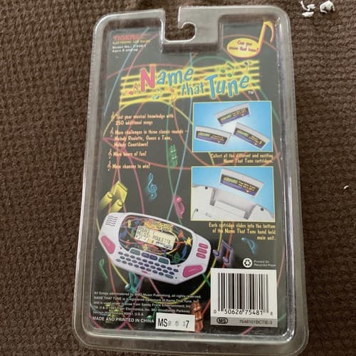 Tiger Electronics Name that Tune Song Cartridge - Thumbnail 2