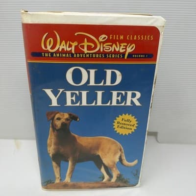Old Yeller (VHS, 1998, Clam Shell) Brand New Factory Sealed Walt Disney (A20)