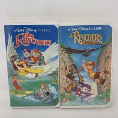 The Rescuers Down Under (VHS, 1991) Black Diamond