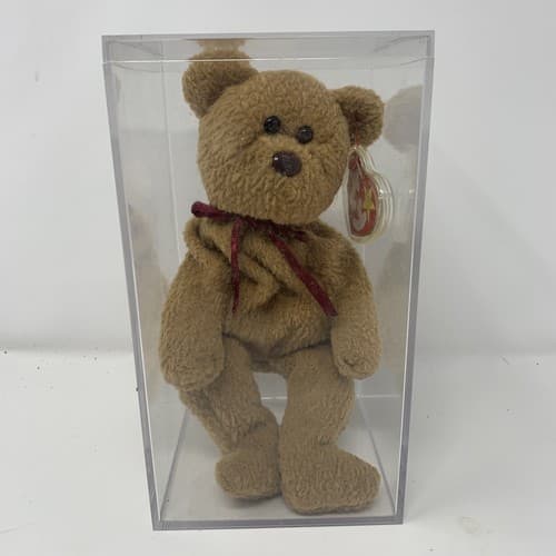 Original ty Curly TY Beanie Baby - Rare with many Errors (Ex Condition) (A3) - Image 1