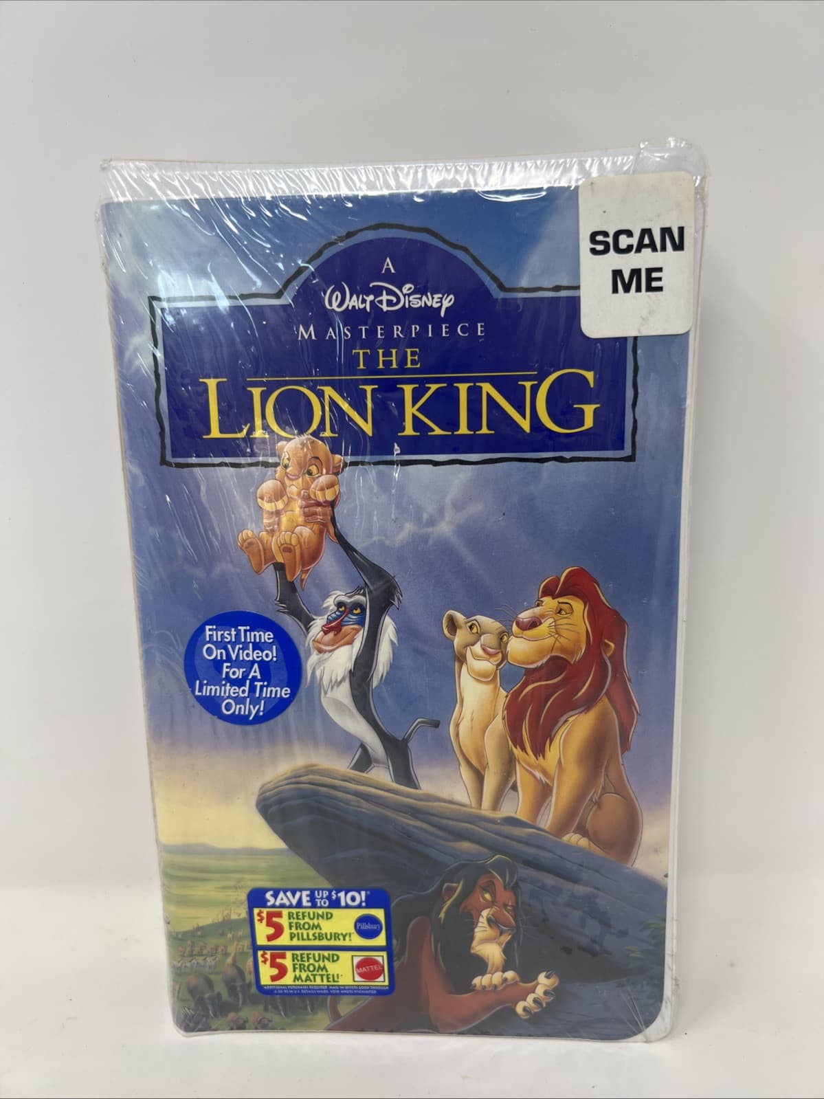 Disney The Lion King Masterpiece Collection VHS 2977 NEW Sealed (A1)