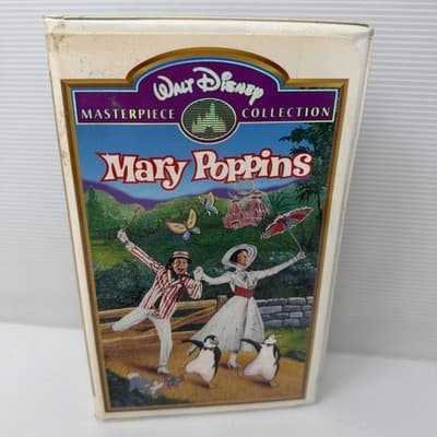 VHS - Walt Disney's Mary Poppins (1964) "Masterpiece Collection" (A20) - Image 1