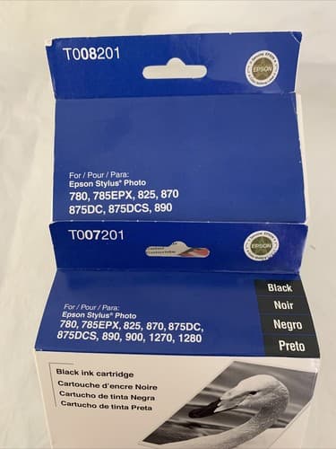 Genuine Brand New OEM Epson T008201 Color Ink Cartridge Ex 12/2014 Combo(A12) - Thumbnail 7