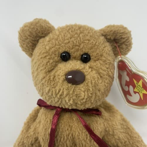 Original ty Curly TY Beanie Baby - Rare with many Errors (Ex Condition) (A3) - Thumbnail 2