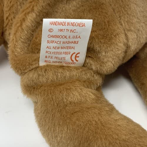SUPER RARE UK Exclusive 1997 Britannia Beanie Baby Indonesia/ERRORS (A3) - Thumbnail 5