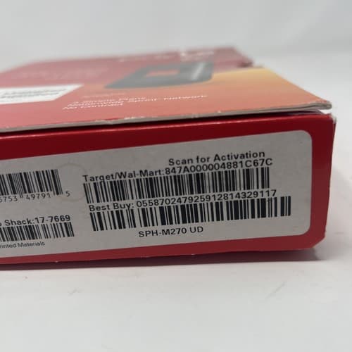 Samsung Entro SPH-M270 - Black (Virgin Mobile) Cellular Flip Phone (A7) - Thumbnail 6