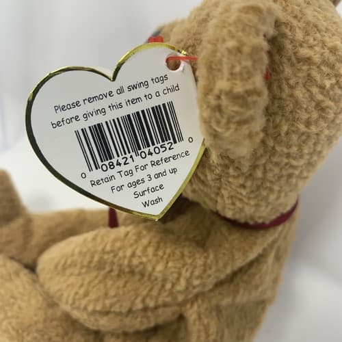 Original ty Curly TY Beanie Baby - Rare with many Errors (Ex Condition) (A3) - Thumbnail 5