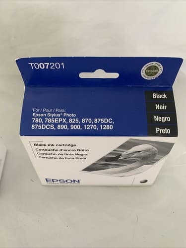 Genuine Brand New OEM Epson T008201 Color Ink Cartridge Ex 12/2014 Combo(A12) - Thumbnail 3