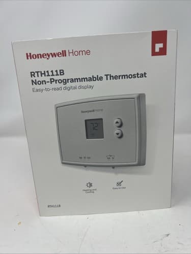 Honeywell Home RTH111B Non-Programmable Digital Thermostat | White | Easy to Use - Image 1