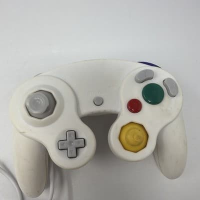Nintendo Gamecube Third Party Controller Control Pad White (A19) - Thumbnail 6