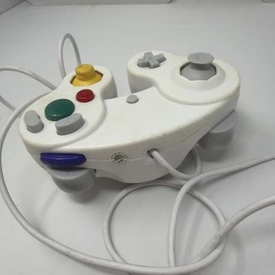 Nintendo Gamecube Third Party Controller Control Pad White (A19) - Thumbnail 3