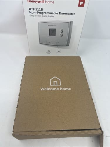 Honeywell Home RTH111B Non-Programmable Digital Thermostat | White | Easy to Use - Thumbnail 2
