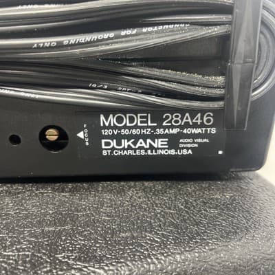 Dukane Mini Matic Sound Film Strip Projector Vintage Model 28A46 Tested Working - Thumbnail 5