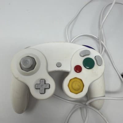 Nintendo Gamecube Third Party Controller Control Pad White (A19) - Thumbnail 2