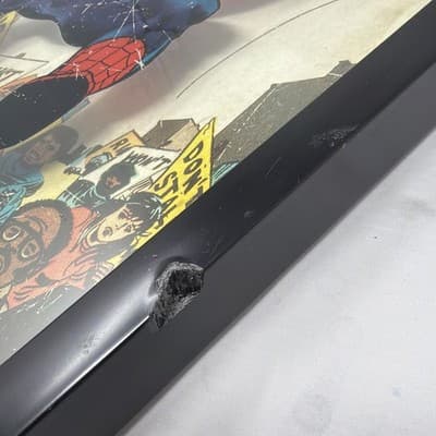 Spiderman Wall Decor 15 x 20” Framed - Thumbnail 3