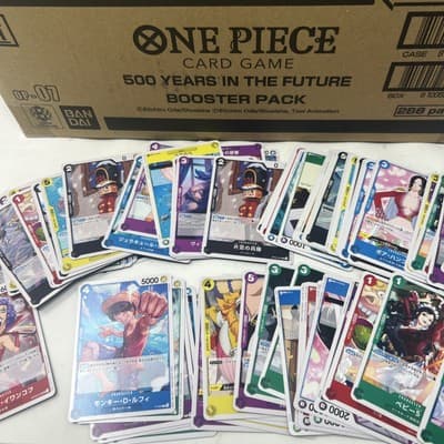 One piece 0p-07 BOX booster pack card Game 5800 pcs APROX - Thumbnail 5