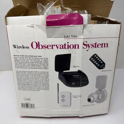Radio Shack Wireless Observation Security System with Add-on Camera 49-2535 (u) - Thumbnail 2