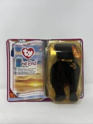 1999 Beanie Baby [The End] (Sealed) A18 - Image 1