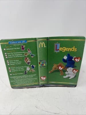 McDonalds Legends Chilly The Polar Bear Ty Beanie Baby Brand New In Box (A18) - Thumbnail 6