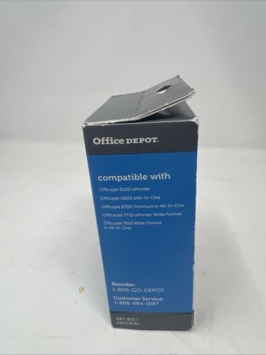 Office Depot HP 932XL reman ink cartridge,Black unopened box (A16) - Thumbnail 2