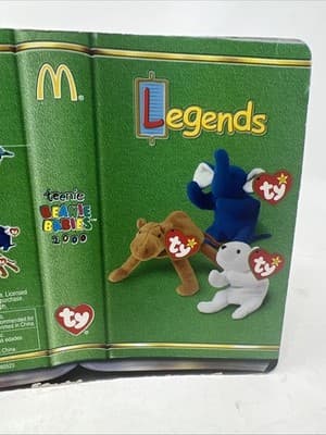McDonalds Legends Chilly The Polar Bear Ty Beanie Baby Brand New In Box (A18) - Thumbnail 8
