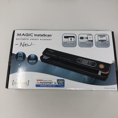 VuPoint Magic InstaScan Portable Smart Scanner PDS-ST420W-VP -bx2 New Open Box!