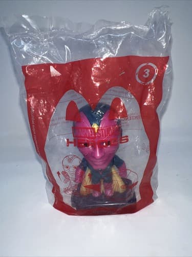 Marvel Studios Heroes VISION #3 New 2020 McDonalds Happy Meal Toy - Image 1
