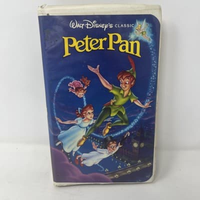Peter Pan (VHS, 1990) Black Diamond - Image 1