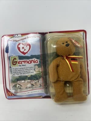 TY Beanie Babies Germania The Bear International Bears II (A18) - Image 1