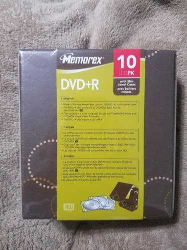Memorex DVD+R 10pk memory keeper box (A7) - Thumbnail 2