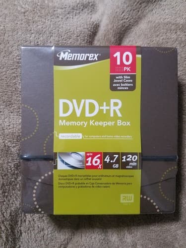 Memorex DVD+R 10pk memory keeper box (A7) - Image 1