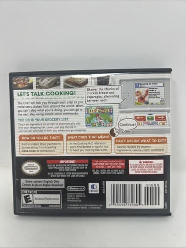 Personal Trainer: Cooking NDS - Nintendo DS - Nintendo DS (A17) - Thumbnail 2