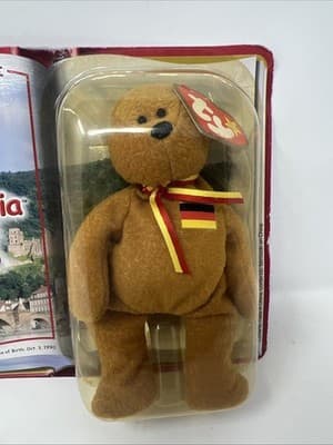 TY Beanie Babies Germania The Bear International Bears II (A18) - Thumbnail 3