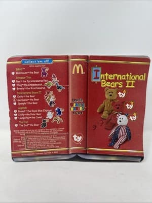 TY Beanie Babies Germania The Bear International Bears II (A18) - Thumbnail 4