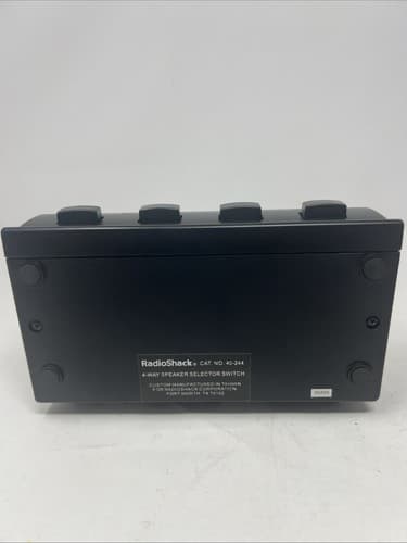 RadioShack High Power Stereo 4-Way Speaker Control Center Selector - 40-244 (A17 - Thumbnail 3