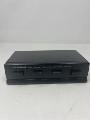 RadioShack High Power Stereo 4-Way Speaker Control Center Selector - 40-244 (A17 - Thumbnail 2