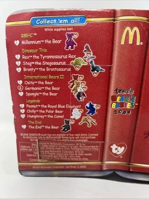 TY Beanie Babies Germania The Bear International Bears II (A18) - Thumbnail 5