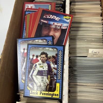 Nascar 1990- 1992 cards 1779 cards Great condition - Thumbnail 7