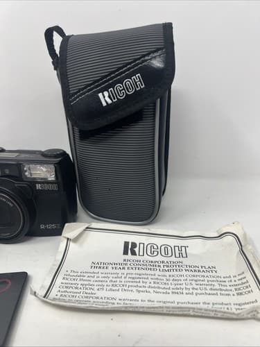 Ricoh R-125Z Super Zoom AF Multi 7 Zone Film Camera 38-125mm Lens (A17) - Thumbnail 4