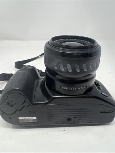 Minolta Maxxum 450si 35mm film SLR Black Minolta Auto Focus Lens 35-80mm (A16) - Thumbnail 5