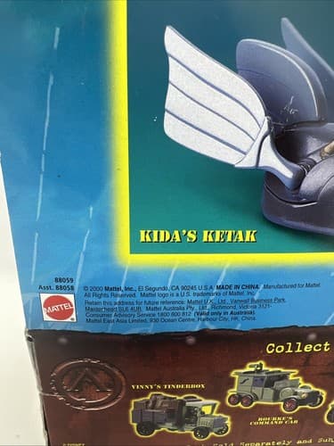 Kida's Ketak Figures,The Princess's Speeder. Disney's Atlantis Lost Empire 2000 - Thumbnail 4