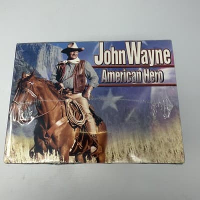John Wayne VHS Collector Series 5 "American Hero" - (5) VHS Tapes - Sealed! (A11 - Thumbnail 4