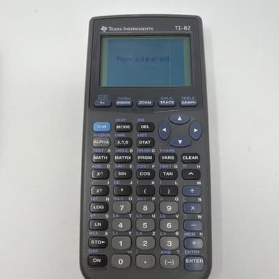 Texas Instruments TI-82 Graphing Calculator TESTED w/ Cover (A131) - Thumbnail 3