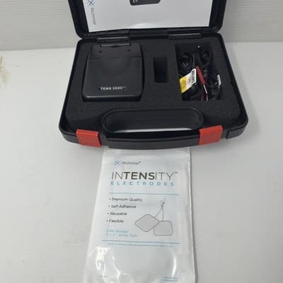 TENS 3000 2-Channel Handheld Unit with Accessories and Case - Thumbnail 4
